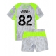 Manchester City Rico Lewis #82 Replike Rezervni Dres za djecu 2025-26 Kratak Rukav (+ Kratke hlače)